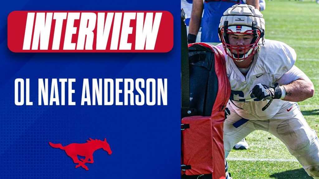 smu ol nate anderson ready to bring an edge to mustangs after transferring from oklahoma