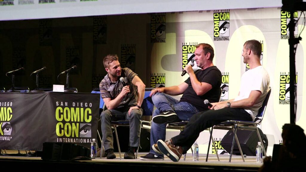 south park at sdcc 2016 trey parker plays dd with elon musk