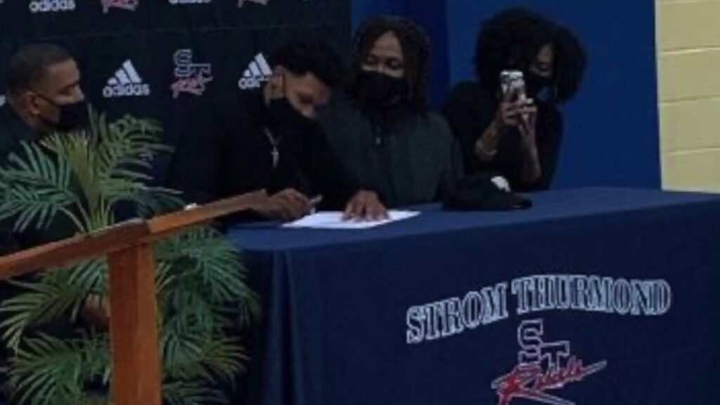 strom thurmond head coach antwuan hillary talks about bj williams signing with wake forest