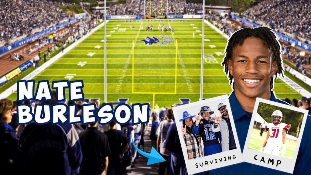 surviving camp with nevada footballs nate burleson ii