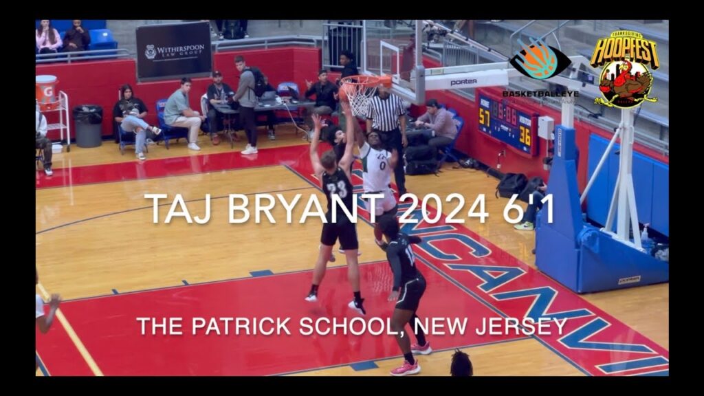 taj bryant 2024 61 the patrick school new jersey