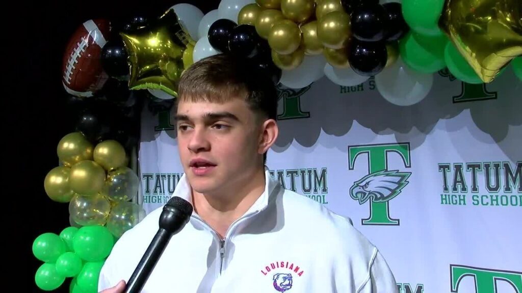 tatum qb cole watson signs with la tech