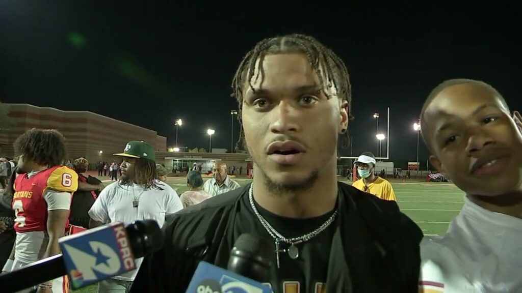 texans rookie jalen pitre has high school jersey retired
