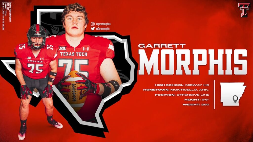 texas tech football garrett morphis 23 highlights