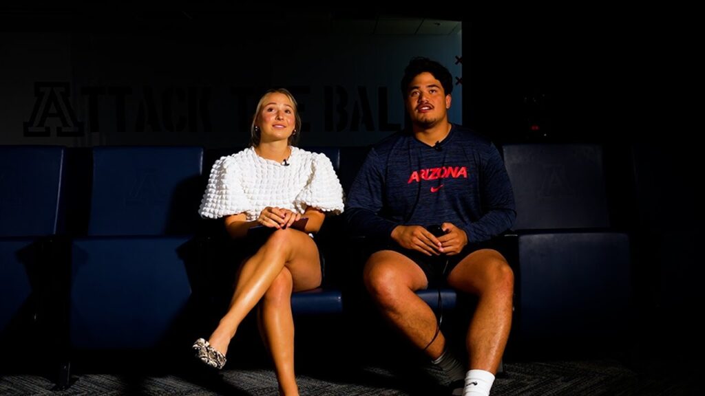 the film room with taitai uiagalelei arizona football