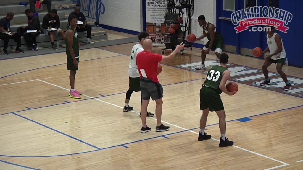 the lebron passing drill from saint francis head coach rob krimmel