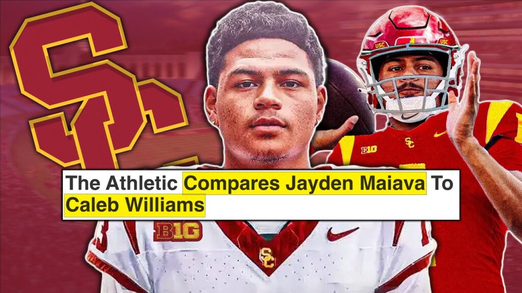 the secret is out uscs next caleb williams who is jayden maiava usc qb 2024