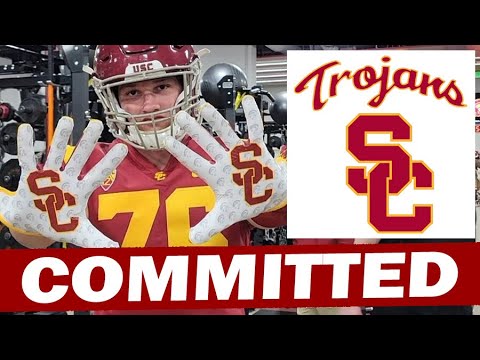 tobias raymond commits to usc 2023 ol