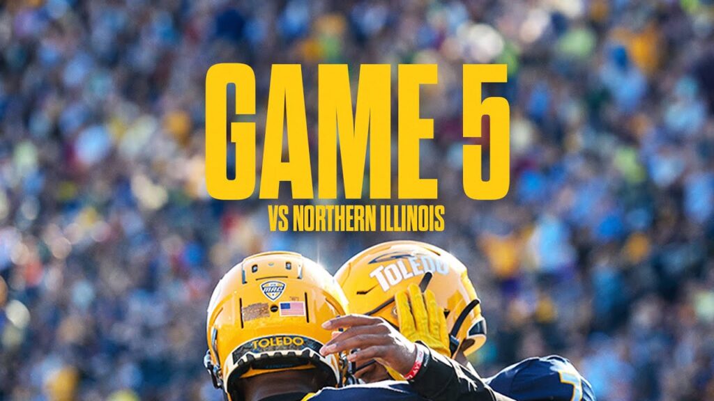 toledo football vs northern illinois game 5