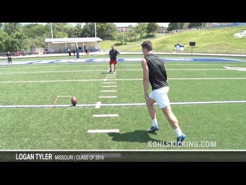 top kicker in america logan tyler kohls kicking camps