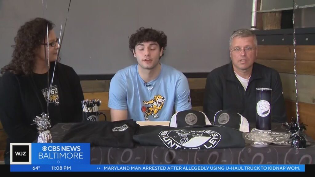 towson university basketball player scores bagel works nil deal