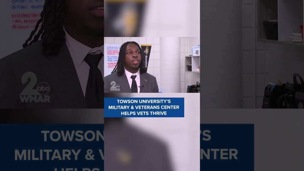 towson universitys military veterans center continues to help veterans thrive news maryland