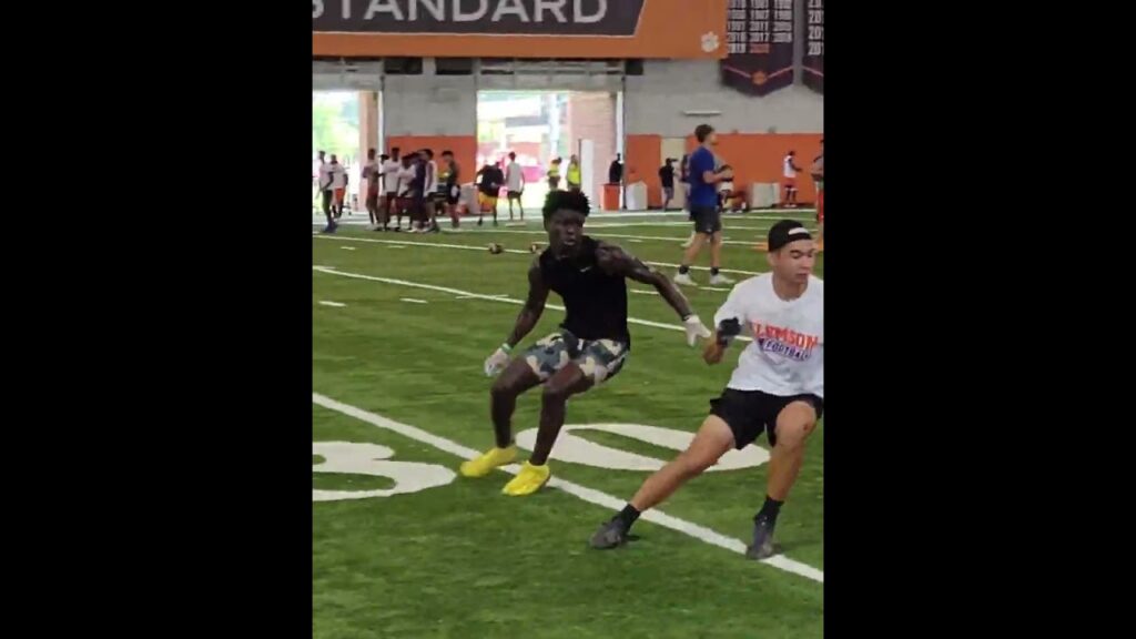 tristan martinez 2020 rising soph clemson football camp