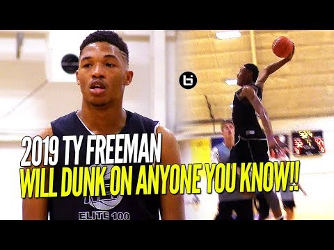 ty freeman will dunk on anyone you know shows out at northern exposure preps full highlights