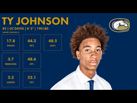 ty johnson uc davis 2023 24 transfer portal highlights