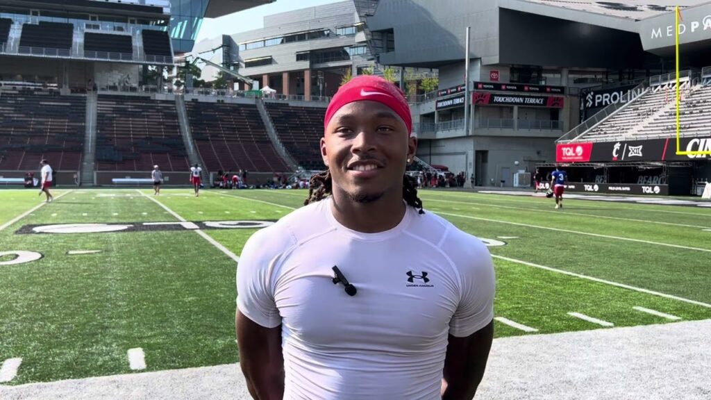 uc wide receiver jamoi mayes on journey to cincinnati and upcoming season