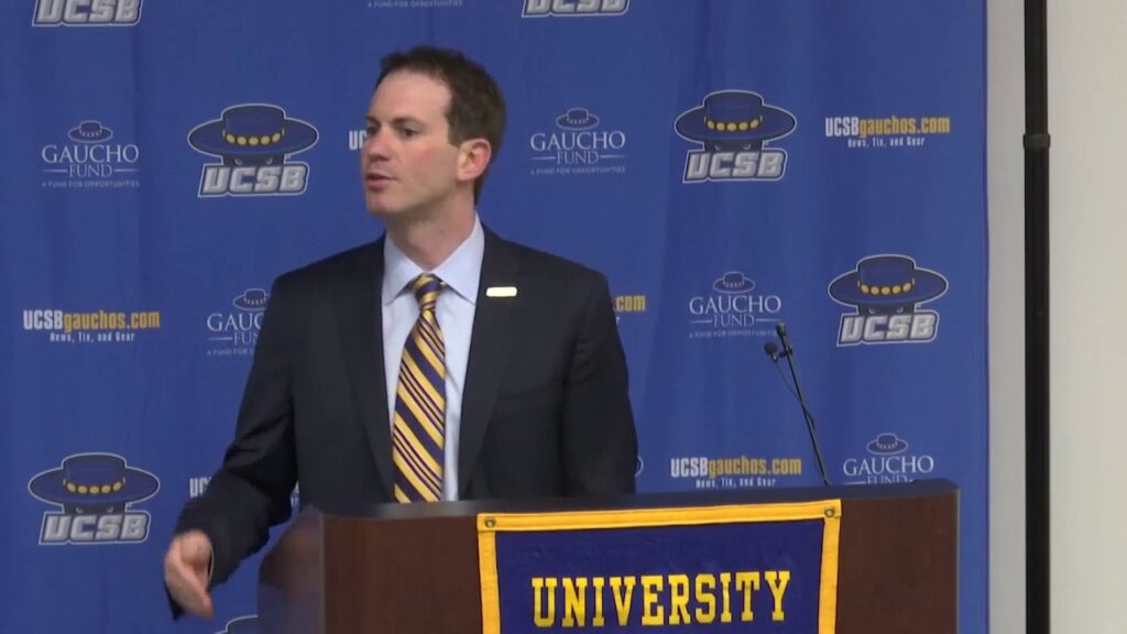 ucsb introduces joe pasternack