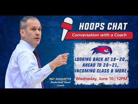 umass lowell river hawks conversation with coach pat duquette 6 10 2020