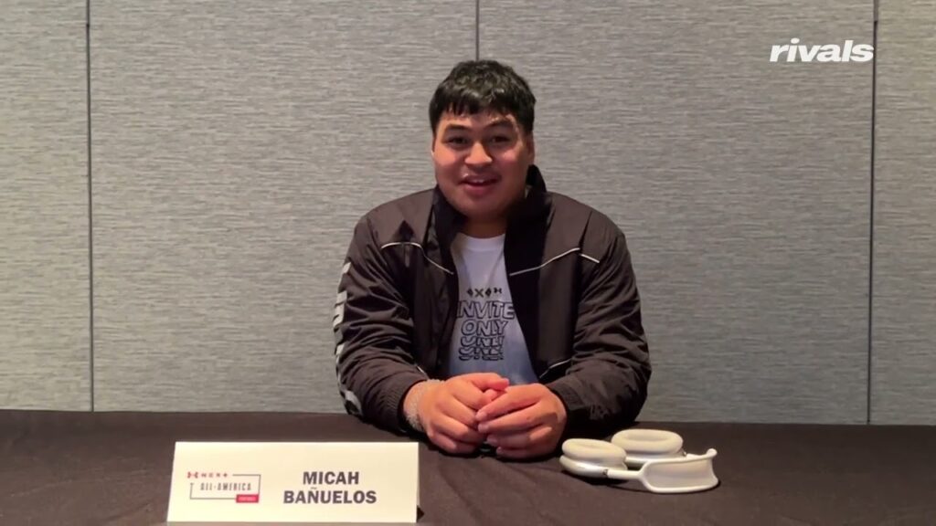 usc ol signee micah banuelos talks trojans at under armour all america game