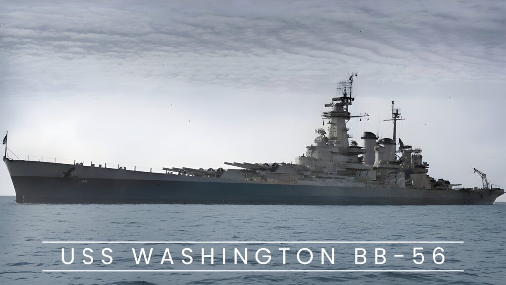 uss washington bb 56 battleship