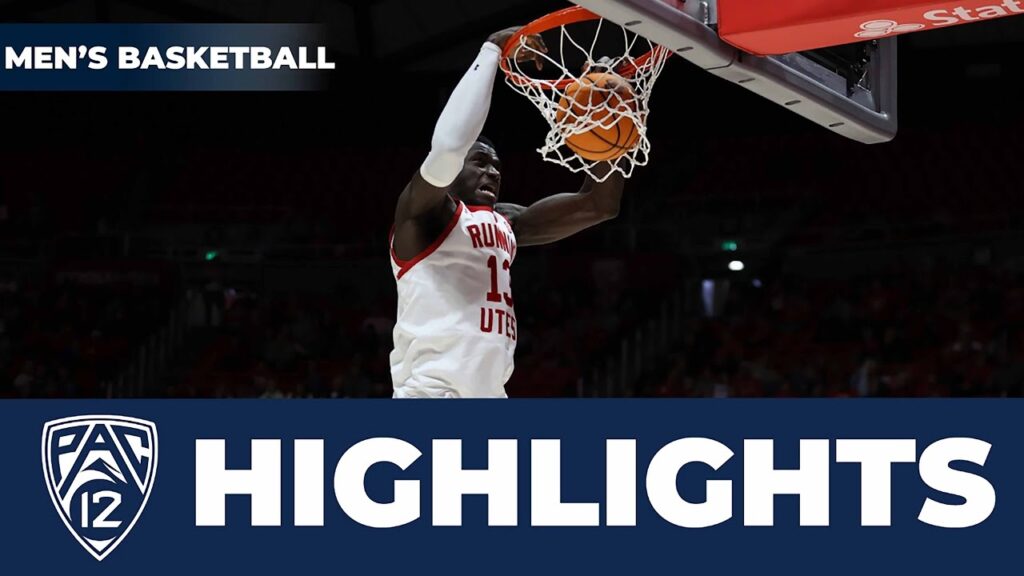 utah vs bellarmine mens basketball highlights 2023 24 season