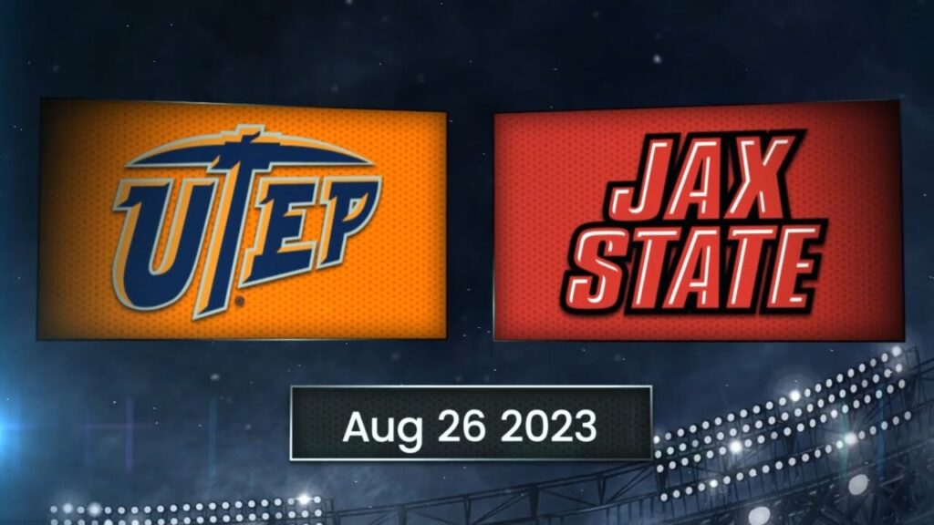 utep miners vs jacksonville state gamecocks august 26th 2023