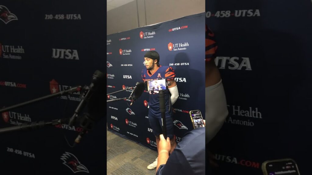 utsa s elliott davison spring game press conference