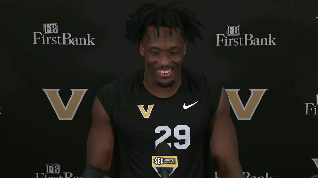 vanderbilt football miles capers alabama postgame