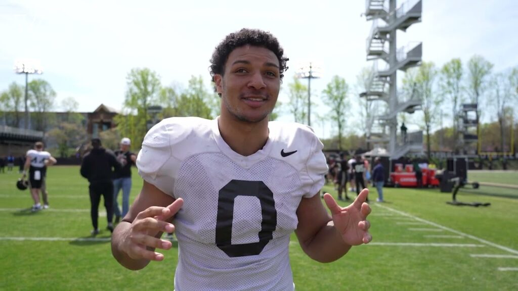 vandy football aeneas dicosmo interview spring practice 1
