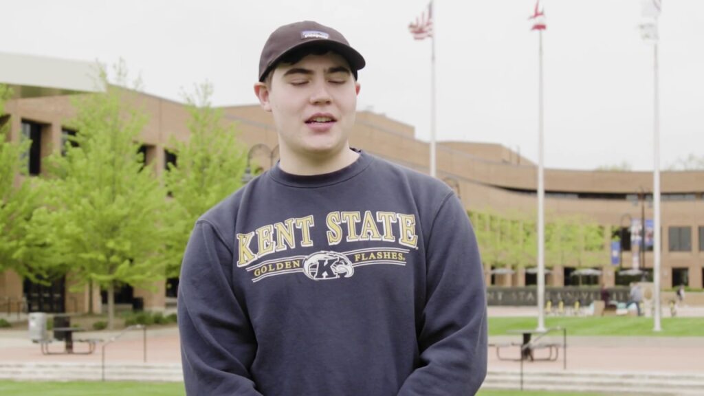 visit kent state joshua dadantes story