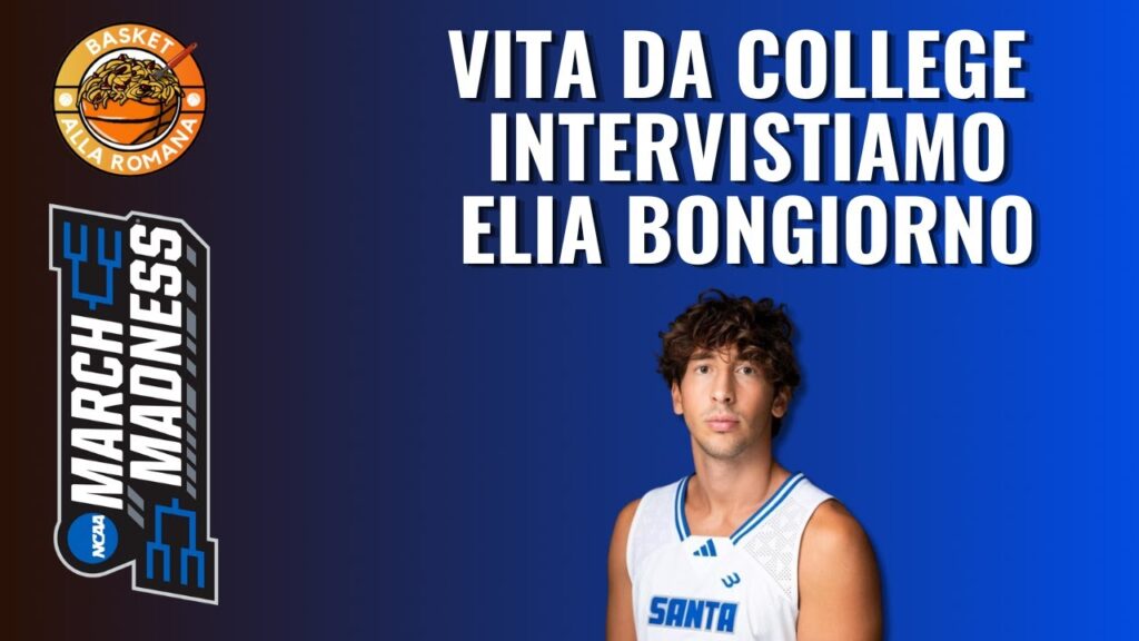 vita da college basketball 1 incontriamo elia bongiorno degli uc santa barbara gauchos