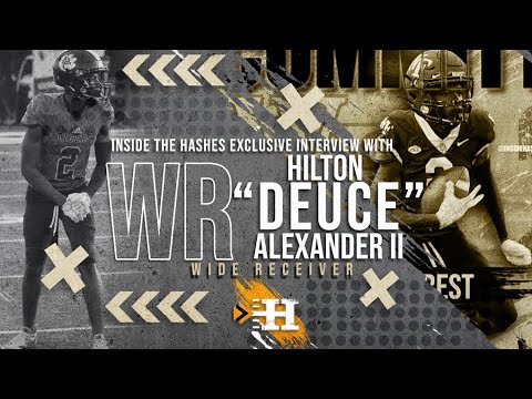 wake forest commit wr hilton deuce alexander king sanu football camp ith exclusive interview