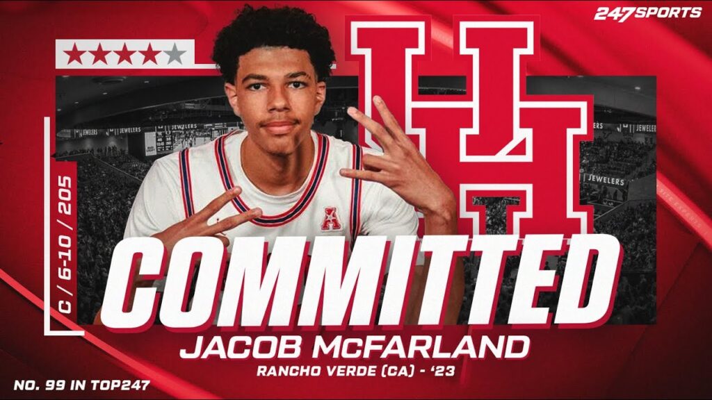 watch 4 star c jacob mcfarland commits to the houston cougars