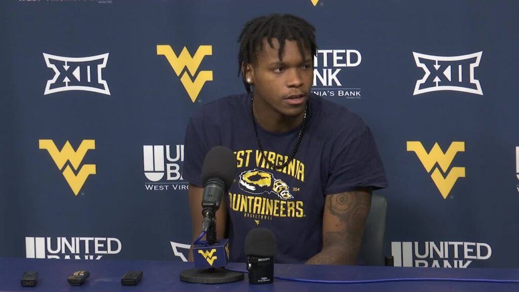 watch amani hansberry details coming to wvu from illinois his strengths on the court and more