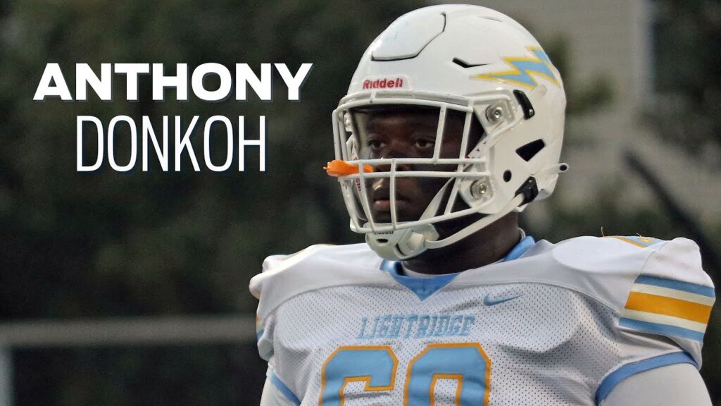 watch highlights of four star penn state commit anthony donkoh