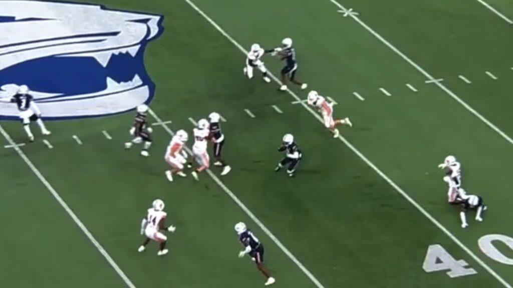 what a punt return south alabamas jamaal pritchett makes an incredible punt return