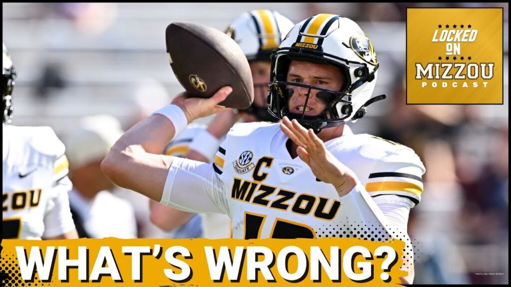 whats wrong with brady cook mizzou football podcast