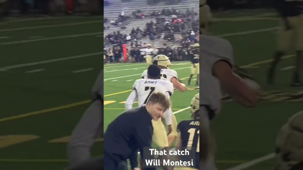 will montesis highlight reel catch in black and gold spring game