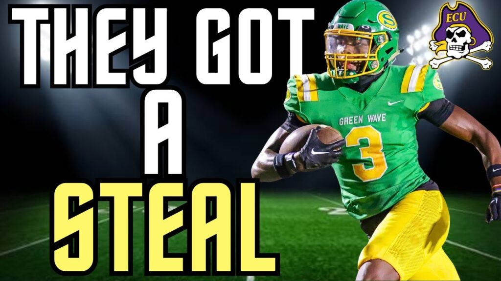 yannik smith college footbal slept on him 4e2ad90efb88f east carolina wide receivers recruit highlights