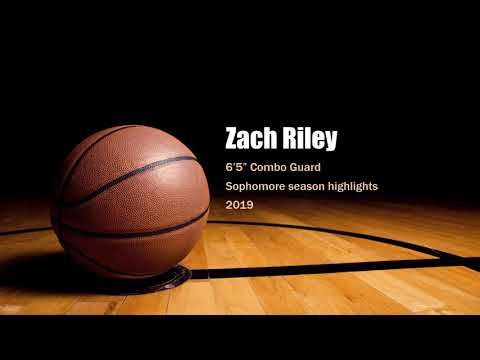 zach riley 65 combo guard sophomore season highlights 2019 condensed