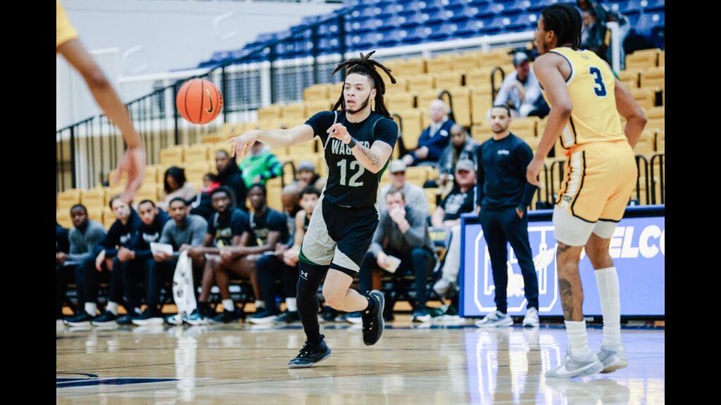 zaire williams 21 points for wagner full highlights vs coppin state 12 06 23