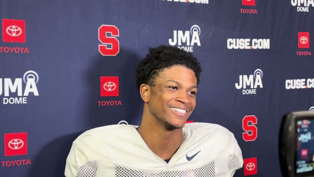 zeed haynes press conference spring practice 3