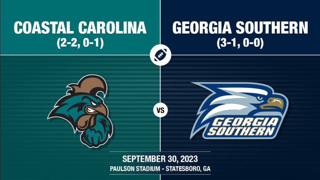 2023 week 5 coastal carolina at georgia southern