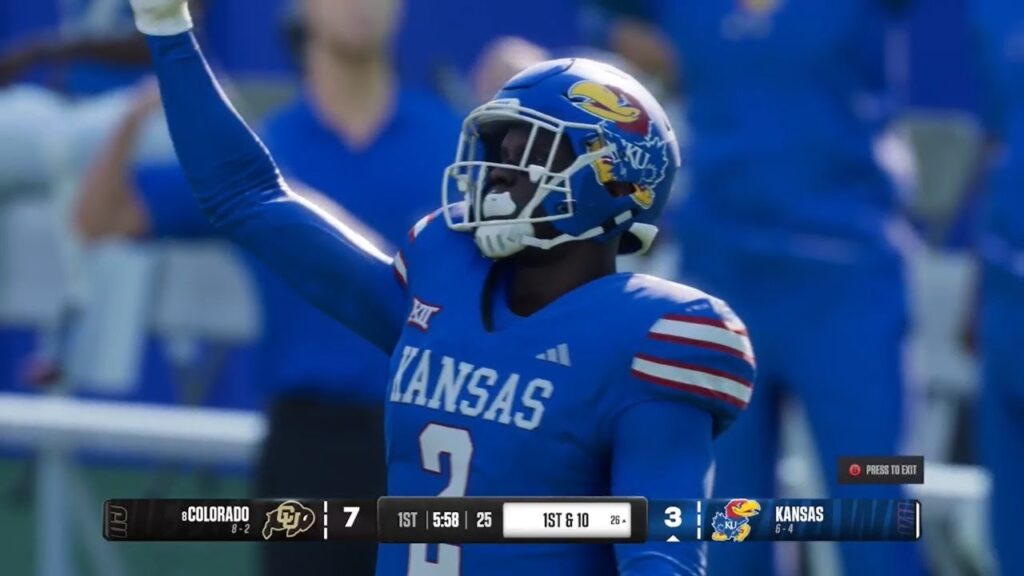 8 colorado buffaloes 8 2 vs kansas jayhawks 6 4 november 23 2024