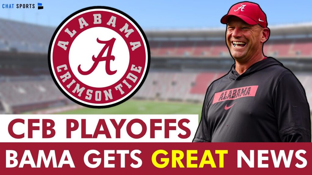 alabama football gets great news 2024 college football playoffs week 11 ap poll