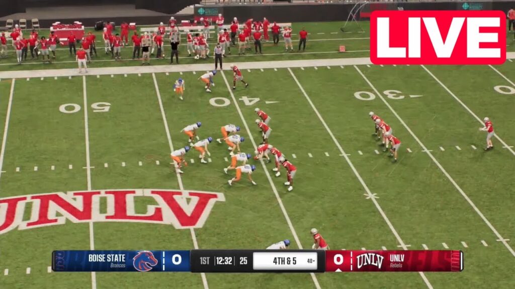 f09f94b4live now boise state broncos vs unlv rebels week 9 full game 2024 college football 25