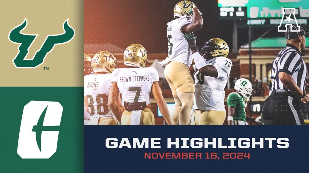 game highlights south florida vs charlotte nov 16 2024
