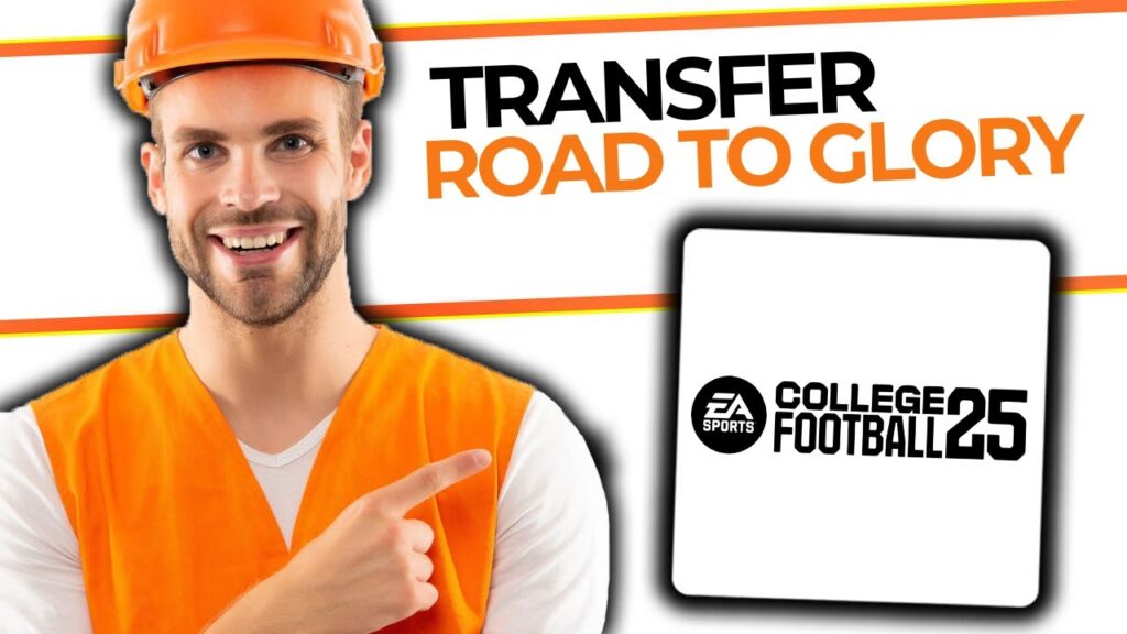 how to transfer college football 25 road to glory full guide 2024