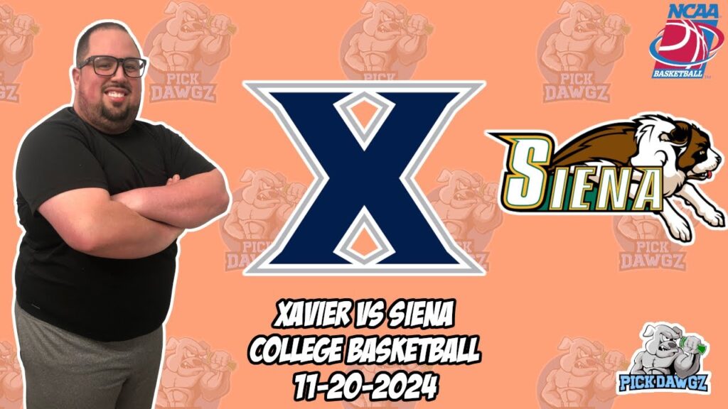 xavier vs siena 11 20 24 free college basketball picks and predictions ncaab pick