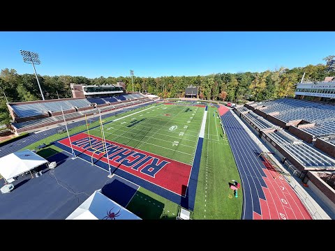 richmond spiders football stadium drone tour